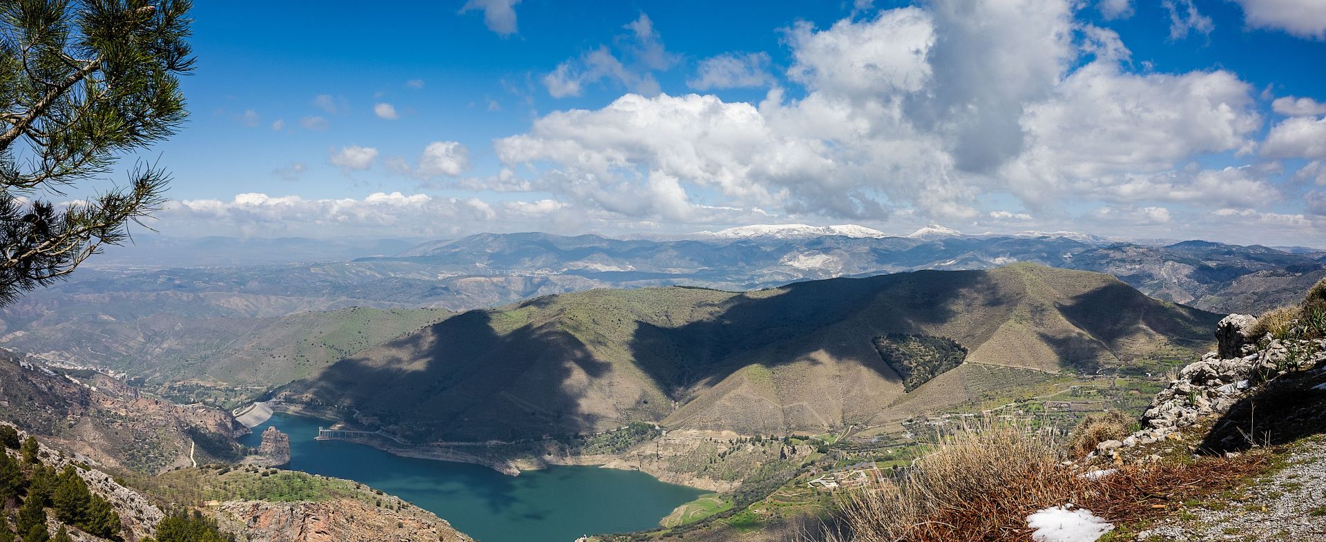 Panorama over Andalucia
