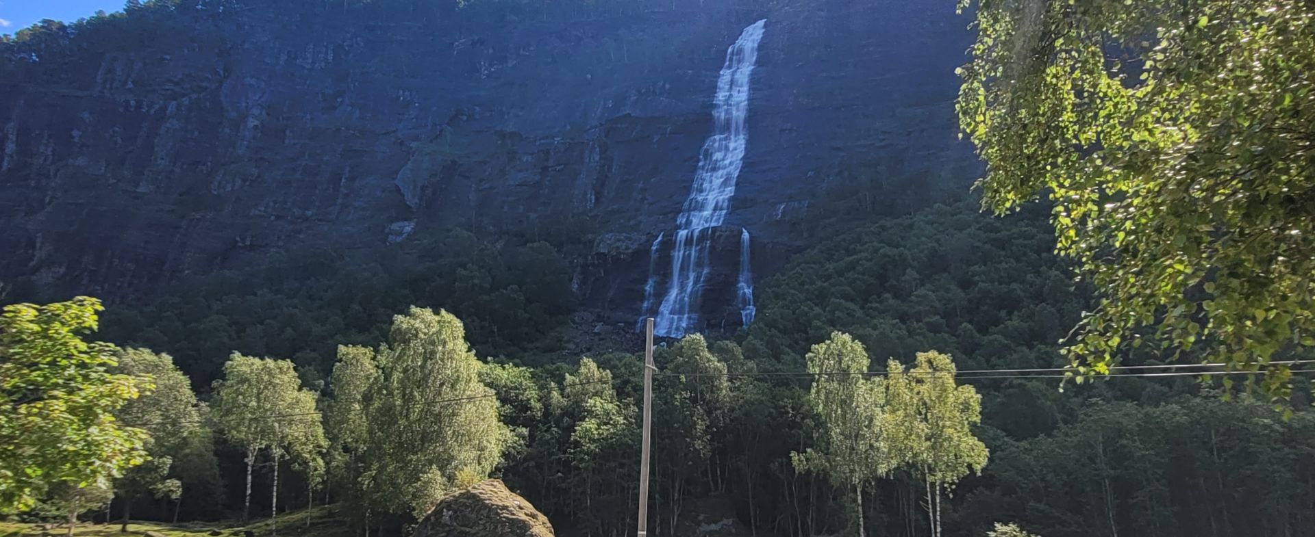 Åsafossen waterfall