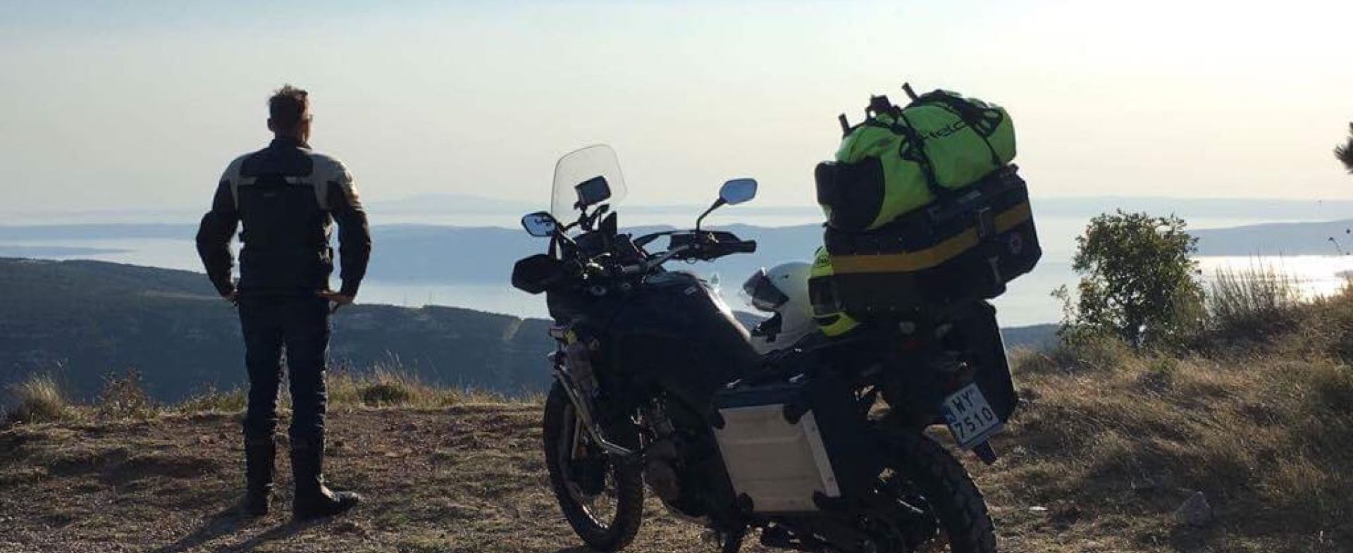 High view for adriatic