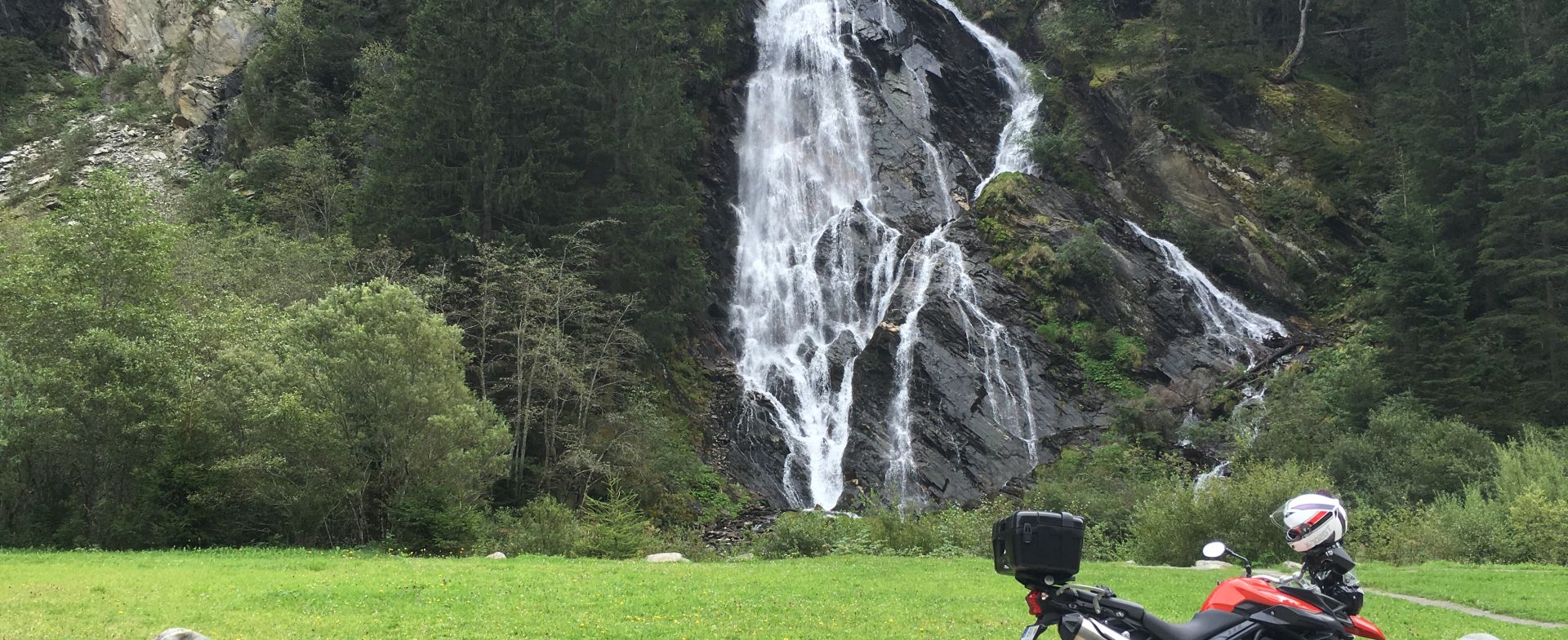 Staniskabach wasserfall (Schleierfall, Haslacherfall)