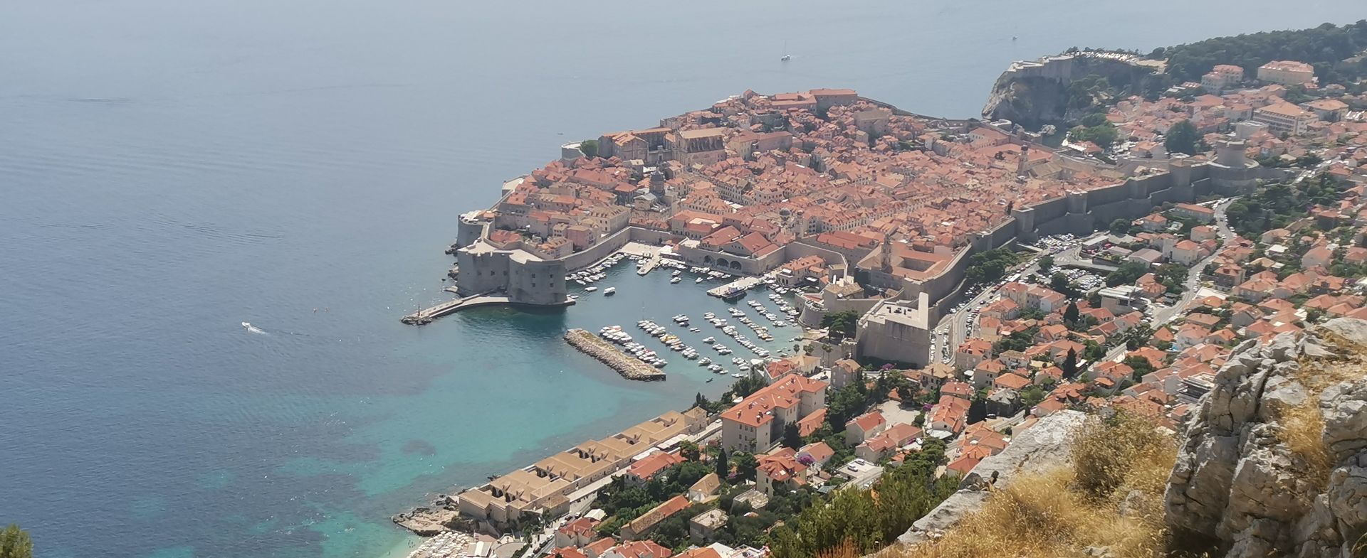 The most beautiful view of Dubrovnik