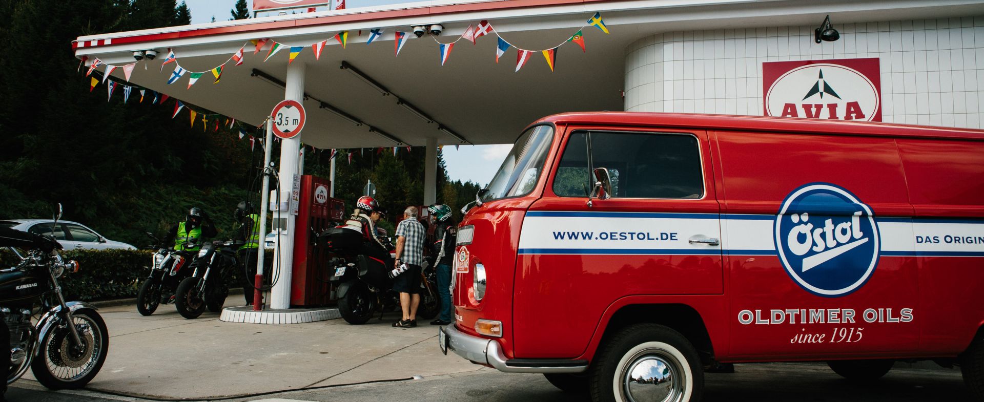 Kniebis, Old timer gas station