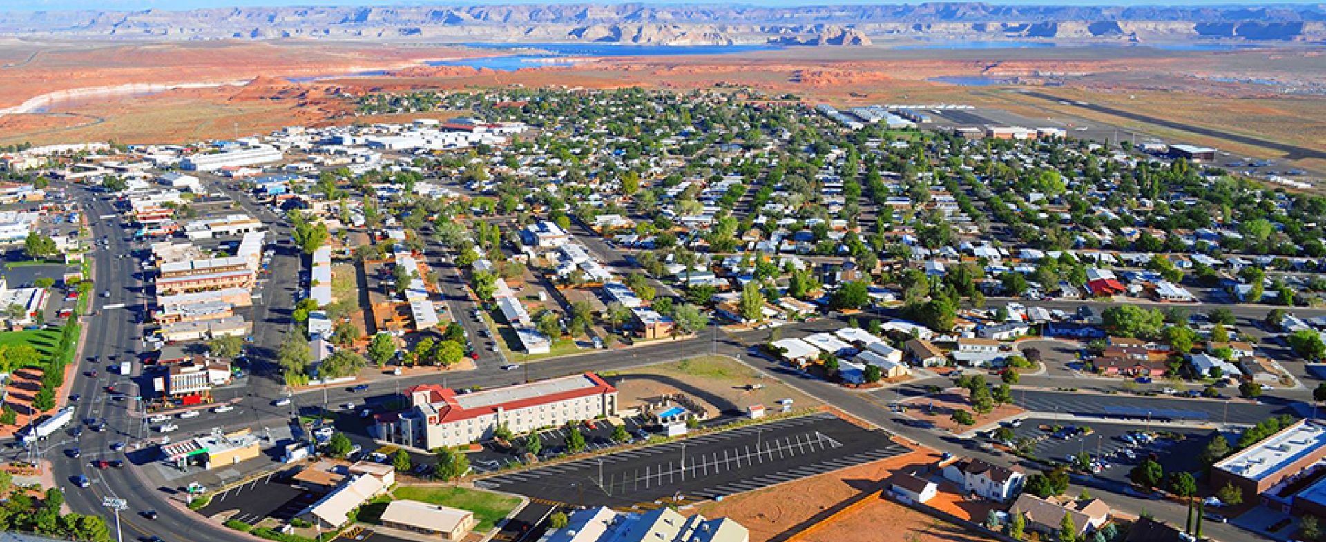 Page, AZ motel district