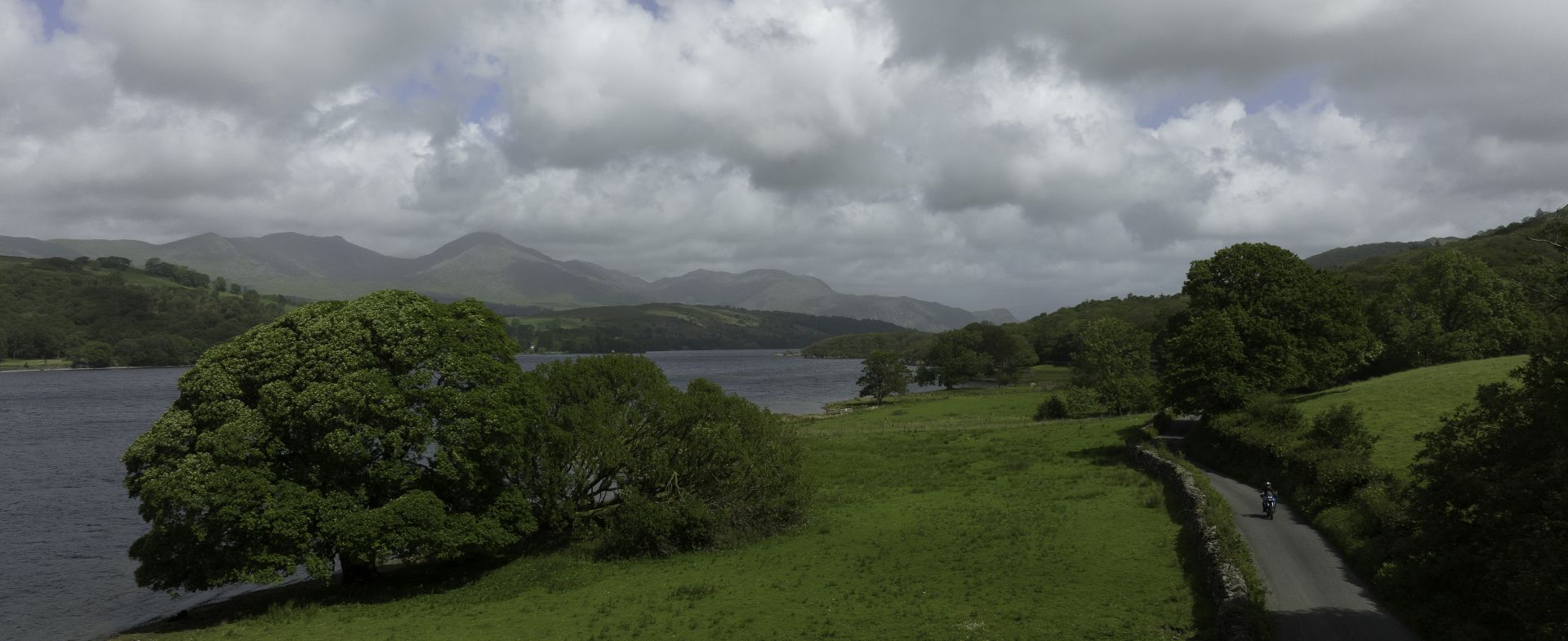 East of Lake Coniston Water Motorcycle Diaries