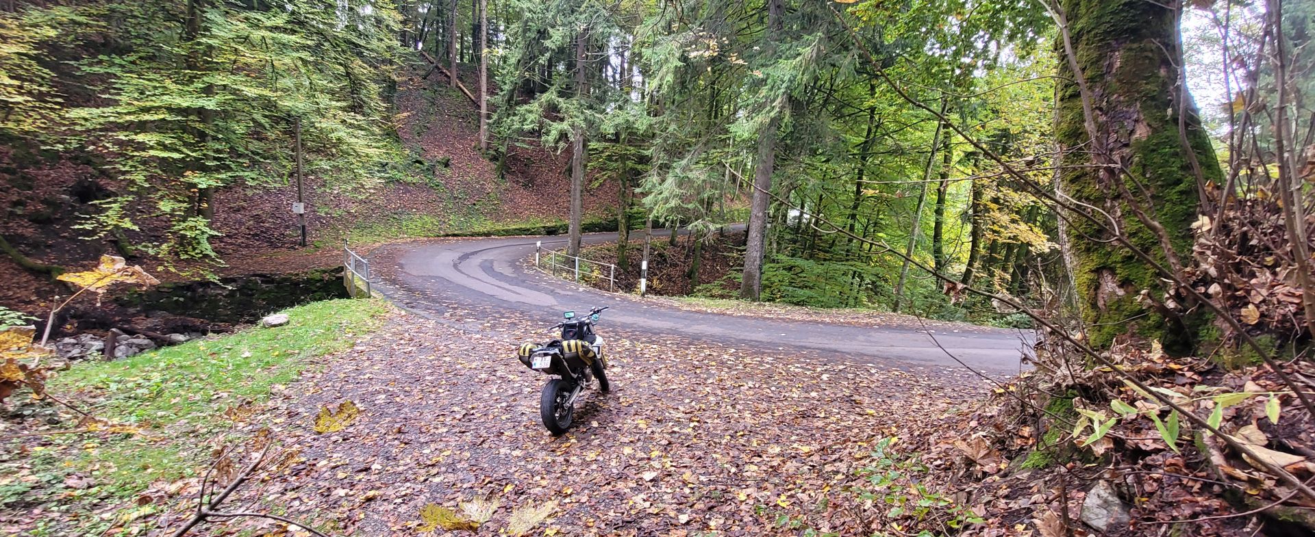 Jura mountain road