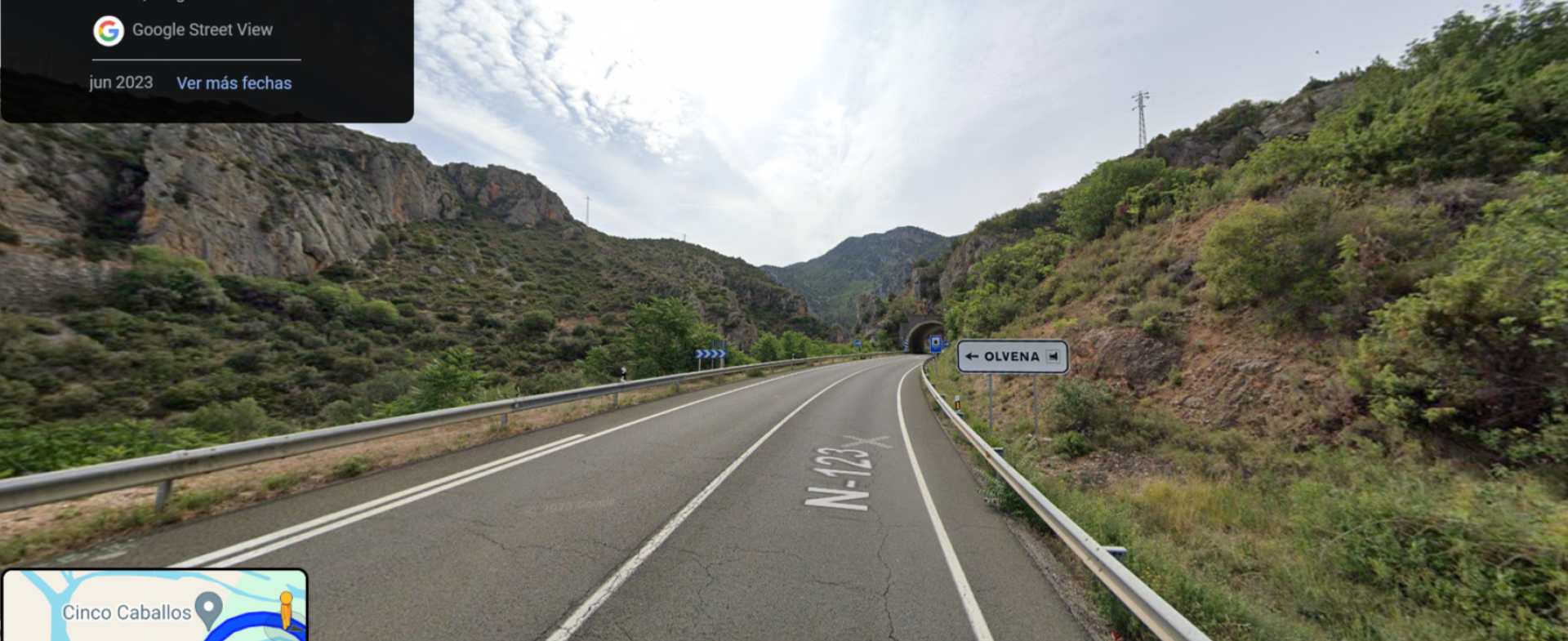 N-123 Gorge of Olvena / Desfiladero de Olvena