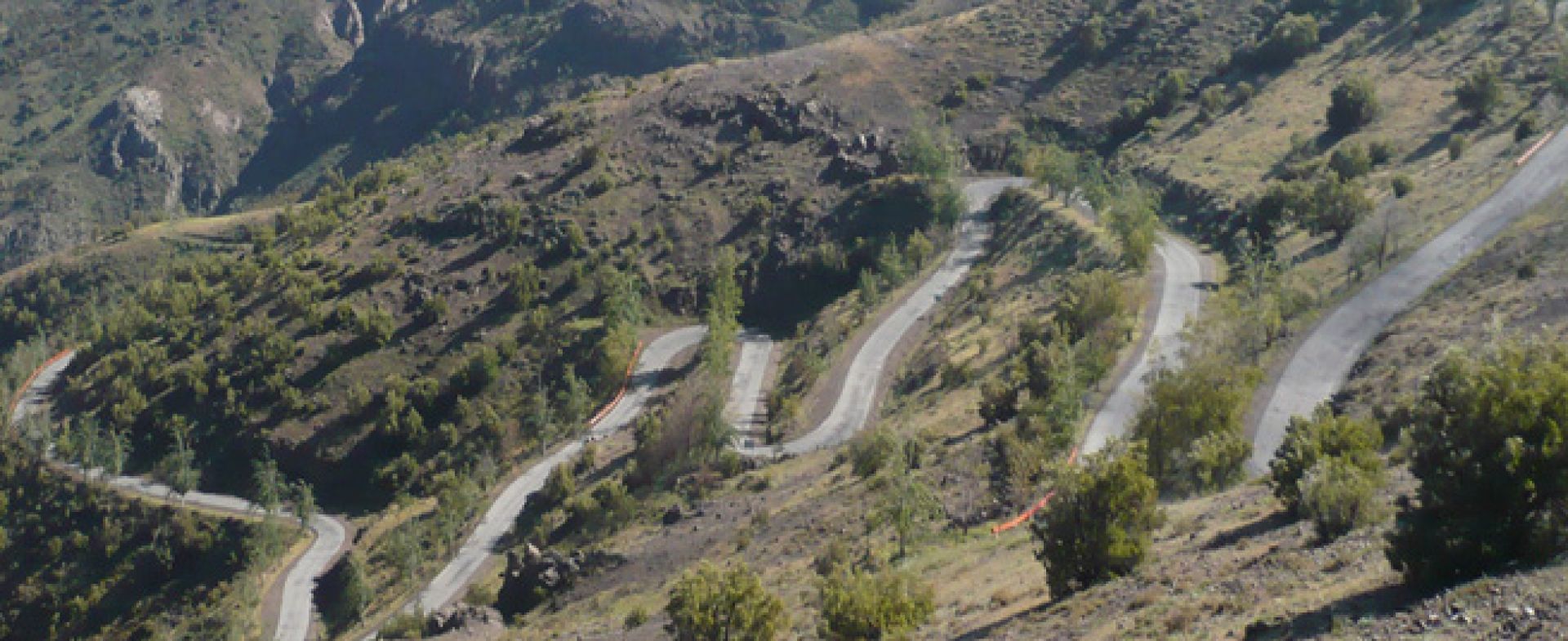 Road to Valle Nevado