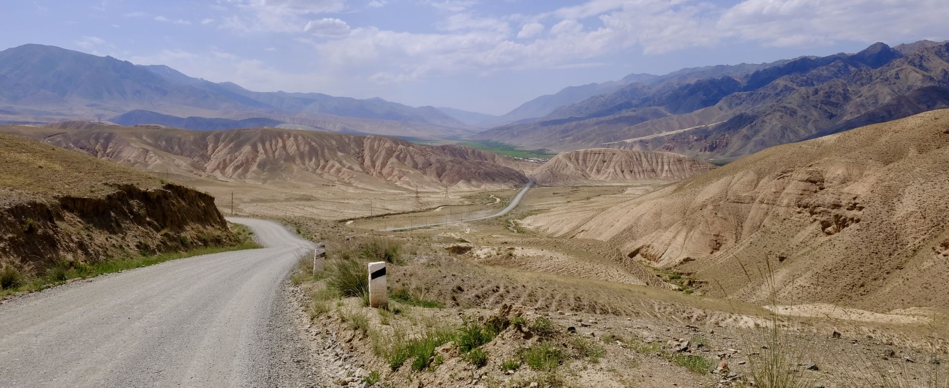 Road to Song Kol Lake