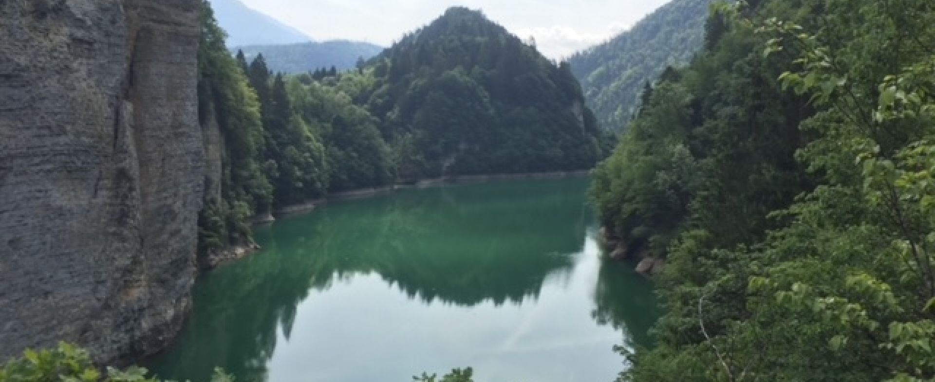 Senaica lake (Belluno) and Cascatella park (Trento)