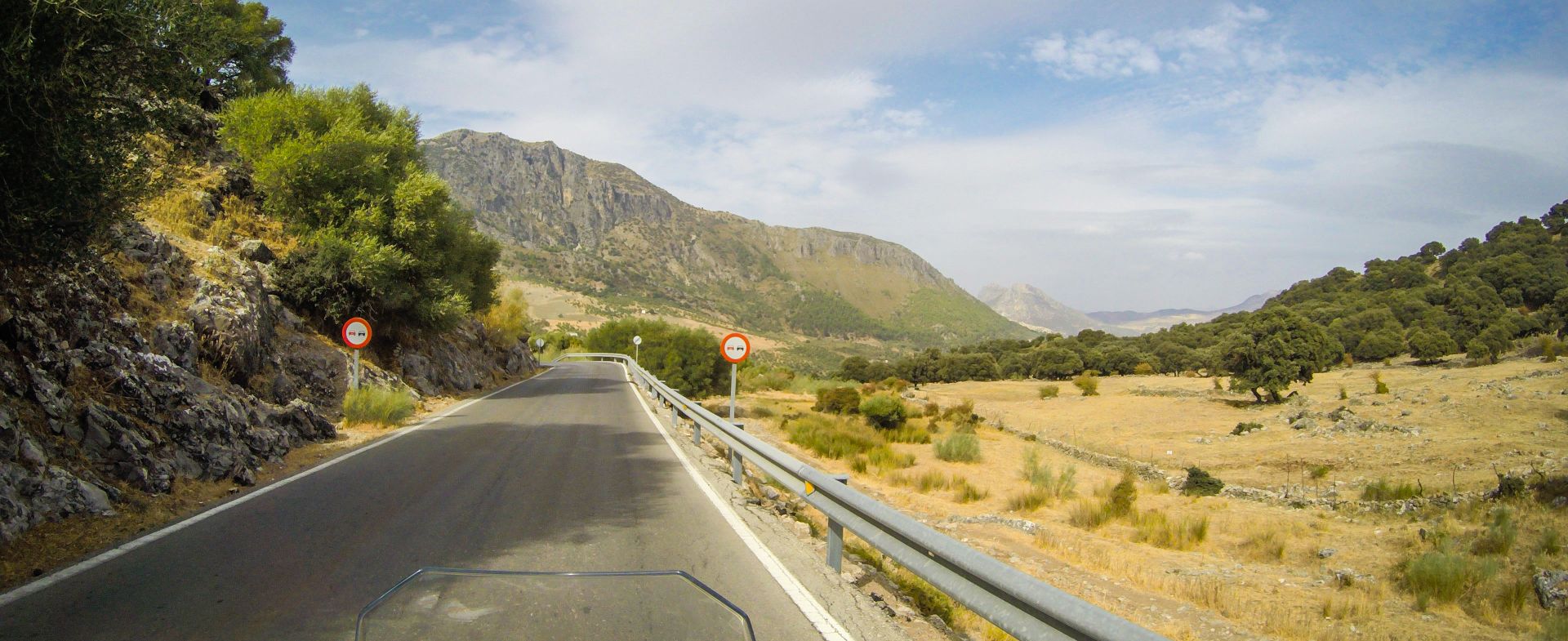 Fine road after Grazalema