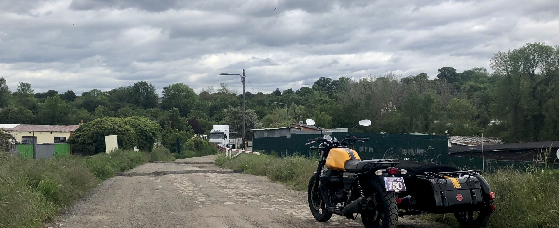 Rue du centre de l'ancien Goussainville.