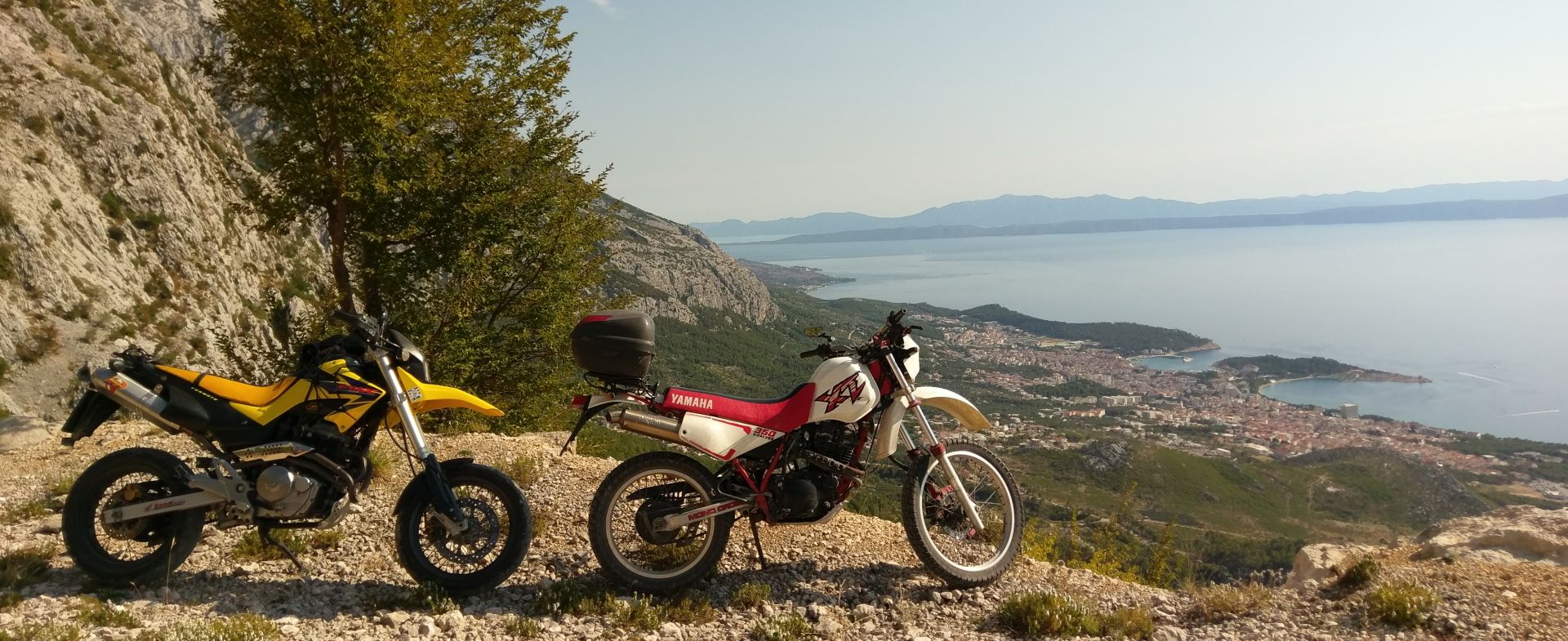 Biokovo south fire road