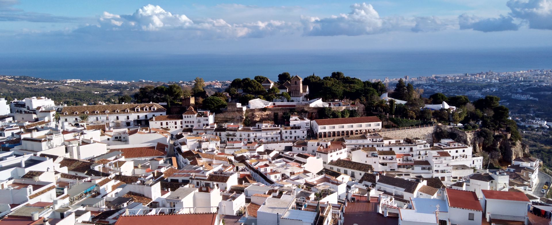 Twisty road to Mijas