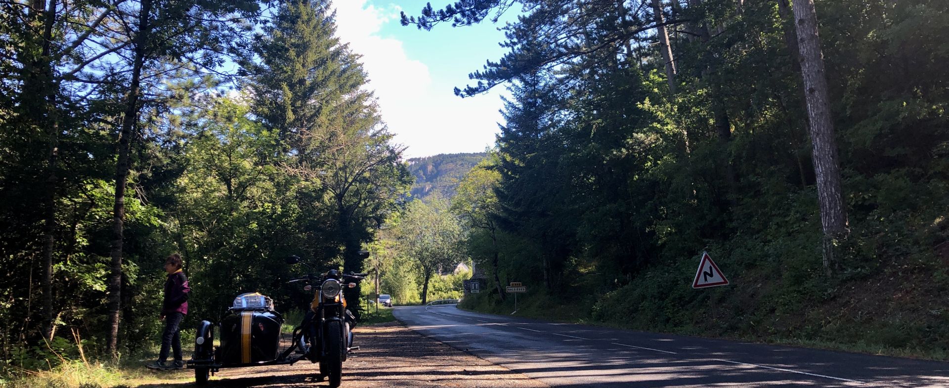 D986 de Balsiéges à Sainte-Eminie