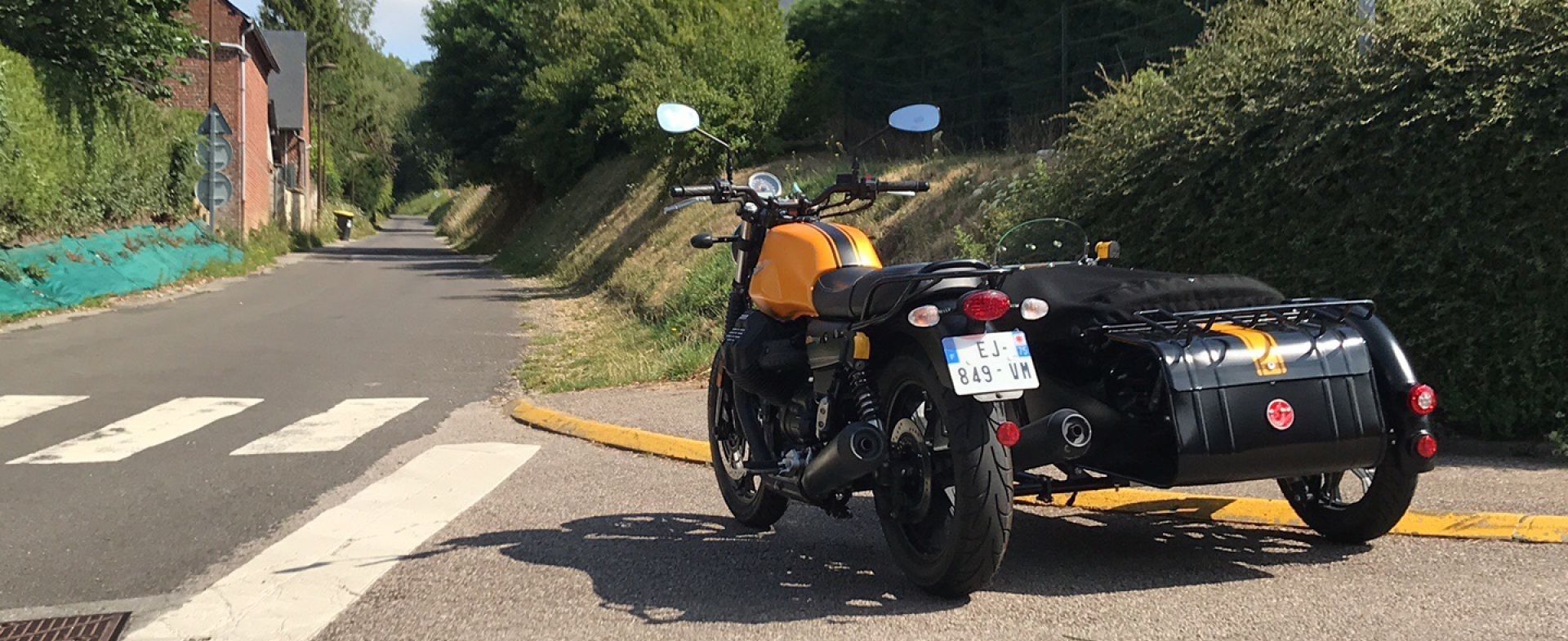 Traversée de la forêt d'Arques