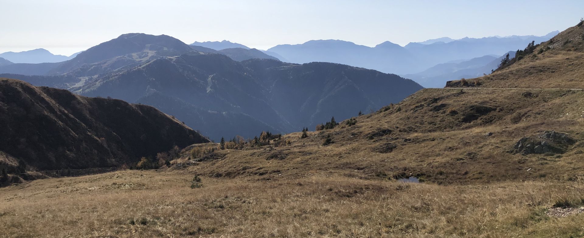 panoramica delle vette