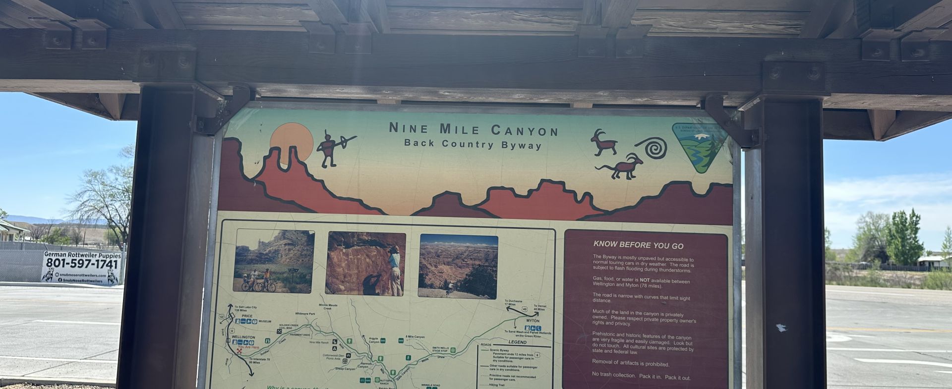 Nine Mile Canyon Rd 