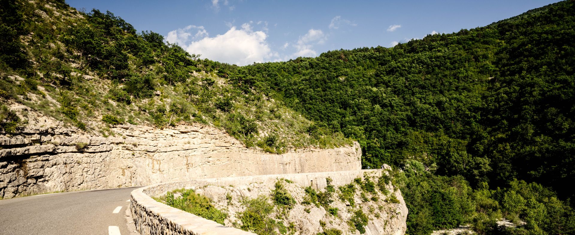 D942, salerans - Chateauneuf De Chabre