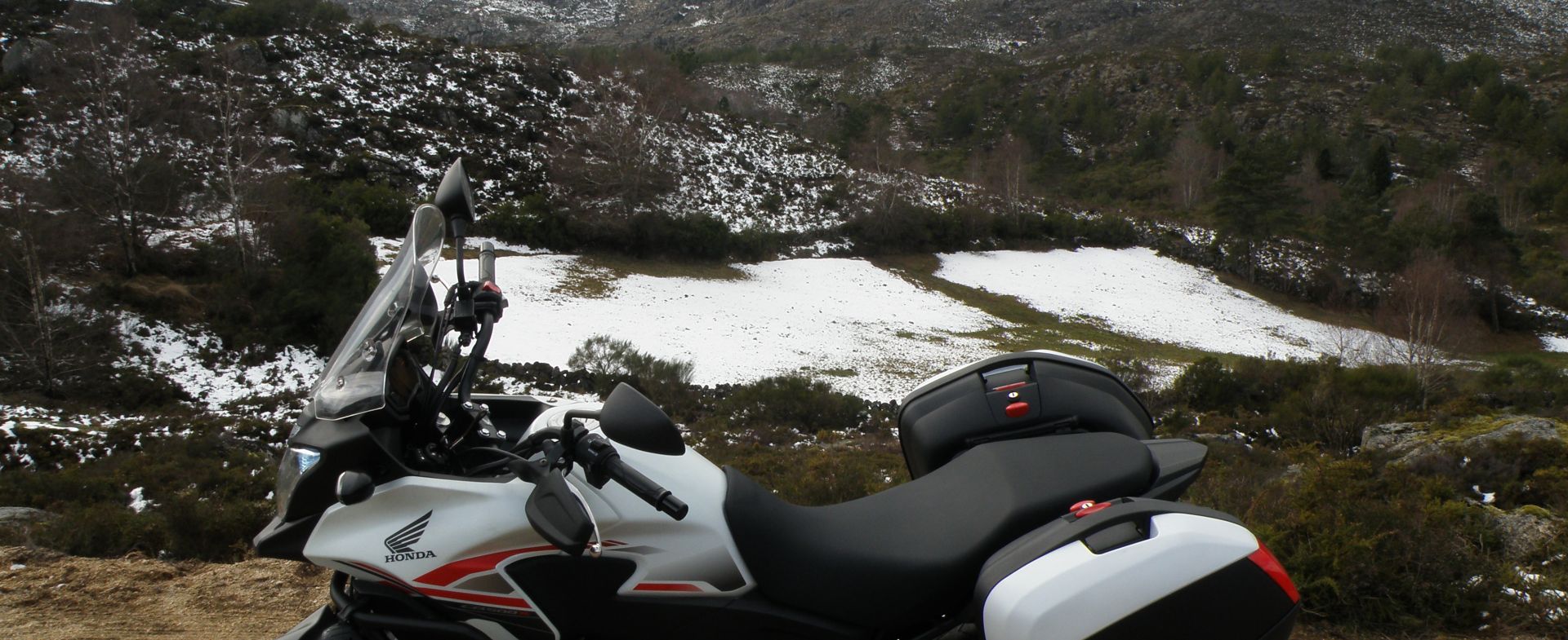 Mototouring in the snow