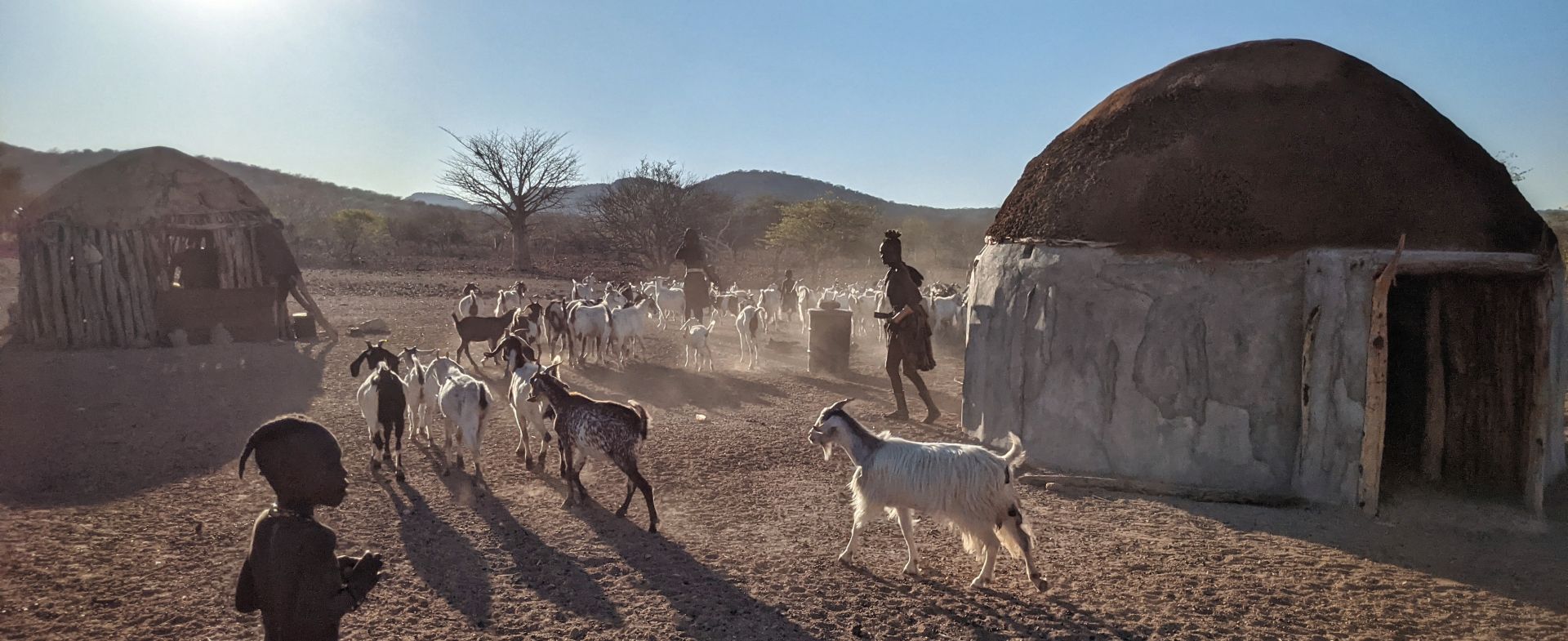 Epupa Falls / Himba Tribe / Namibia
