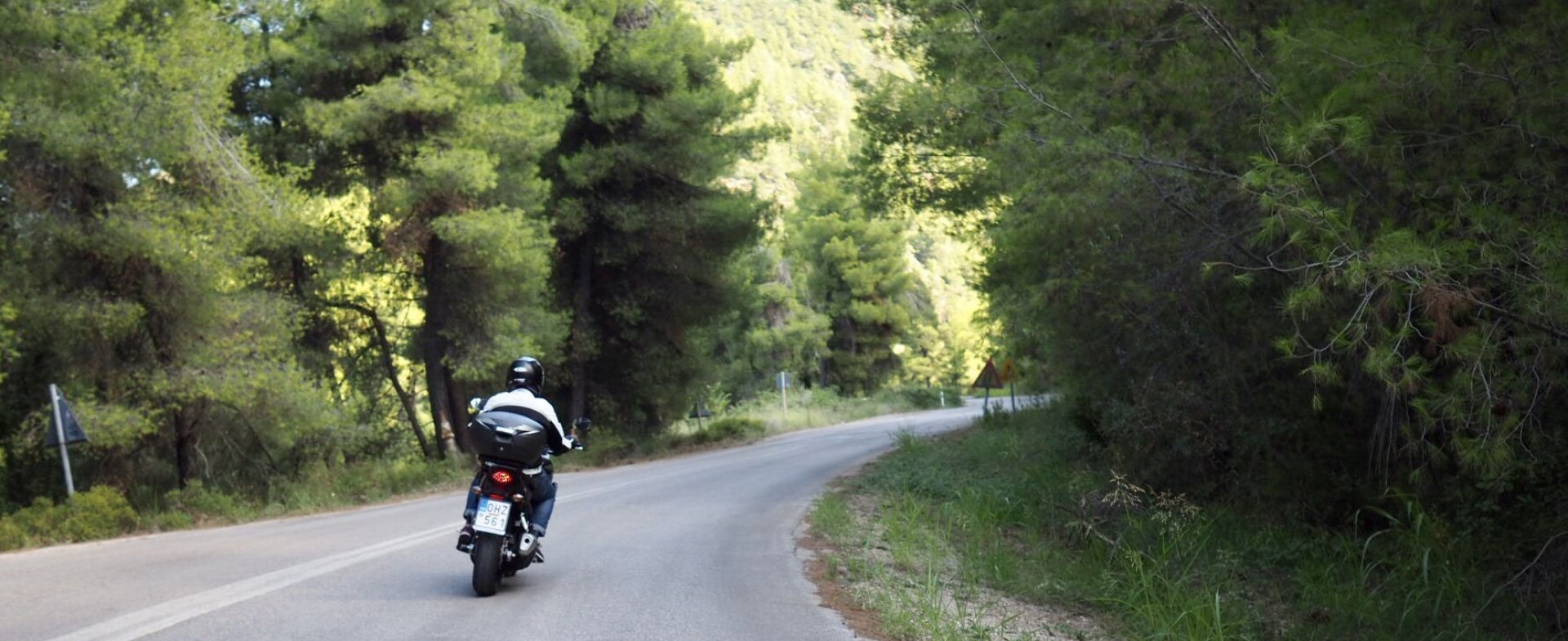 Evia island, Chalkida to Psaropouli 