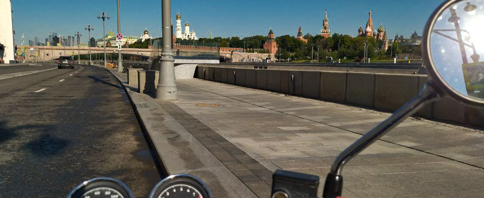 Moscow river embankment
