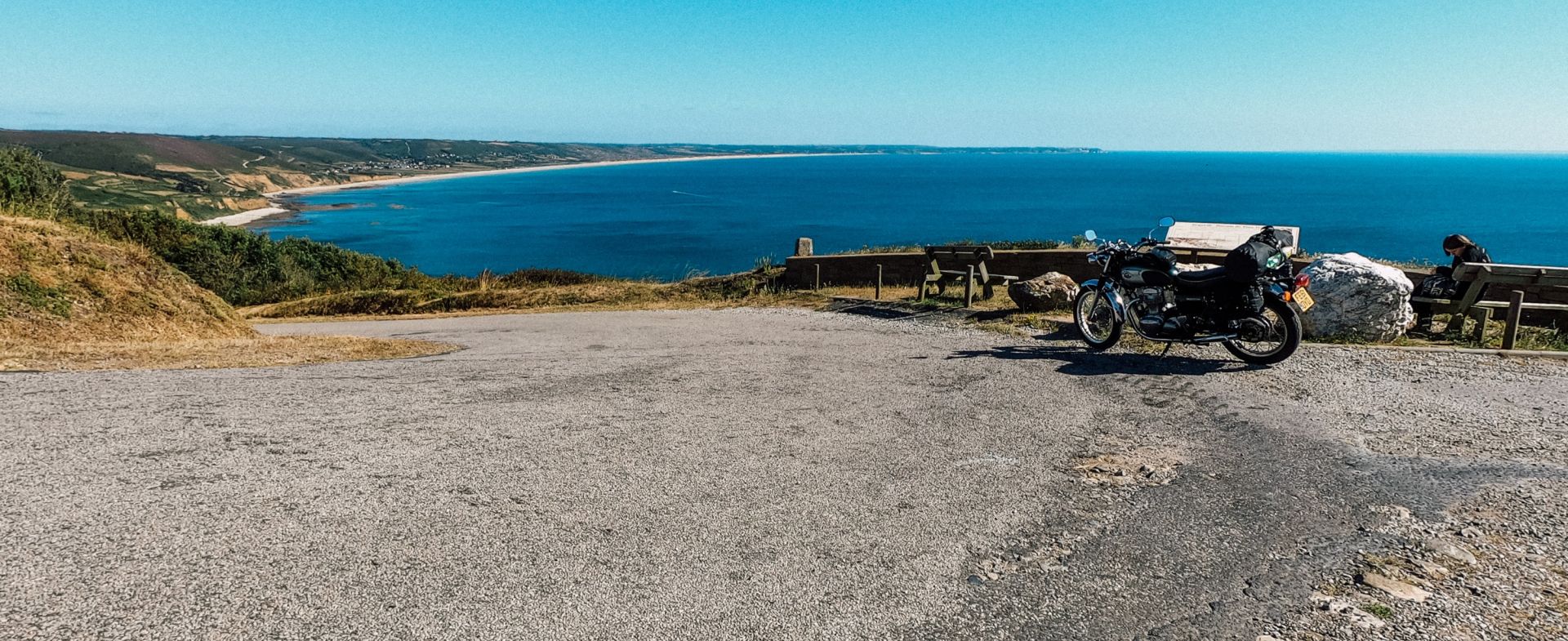 Herqueville coastal road