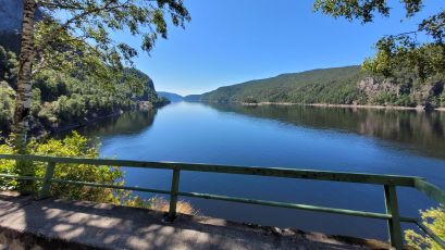 Nice route from Oslo / Drammen to Lysebotn