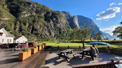 Fv500/Fv986, Lysebotn -junction with Fv 975