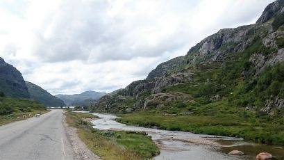 Fv500/Fv986, Lysebotn -junction with Fv 975