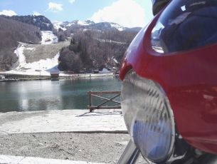 Passo del Cerreto, SS63, Italy - Tuscany side