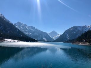 Plansee lake side and Ammerwald forest