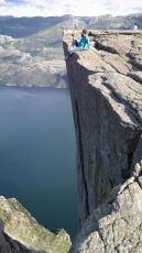 Road to Preikestolen
