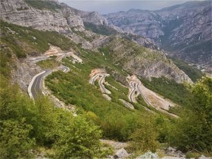 SH20 - Hani i Hotit to Bashkimi, Albania