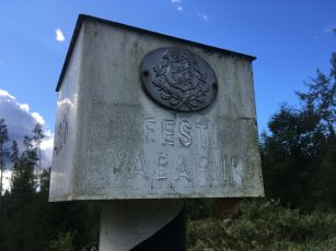 Former border crossing point
