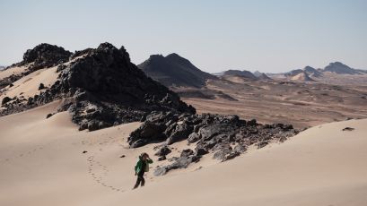 Soleb dunes next to the Nile