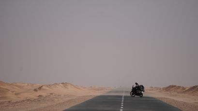 Soleb dunes next to the Nile