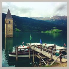 Campanile Lago di Resia