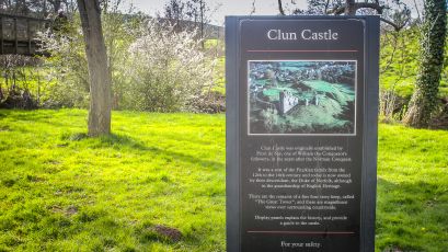 Clun Castle Clun Castle