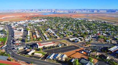 Page, AZ motel district