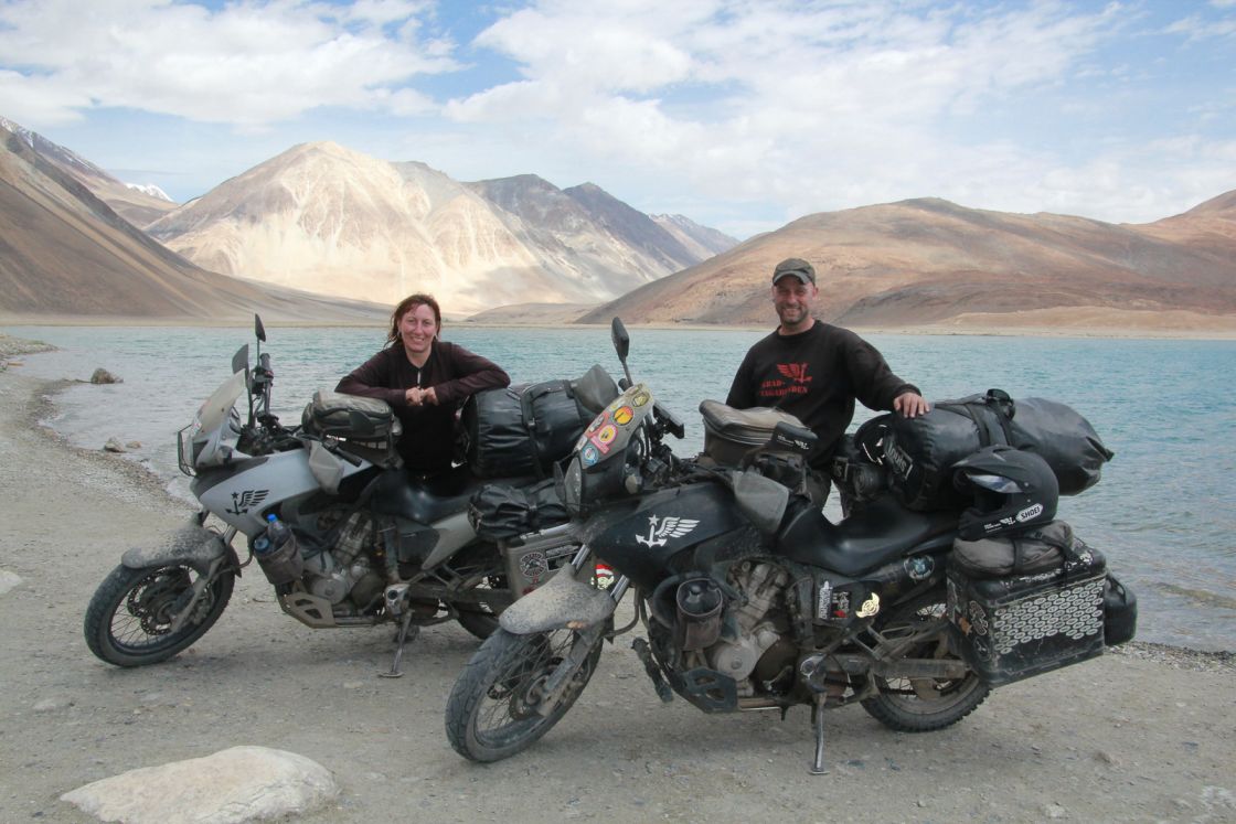 "Frank and Simone, the Motorcycle Vagabonds"