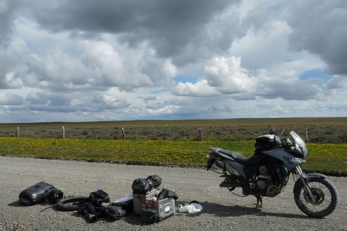 "Small problem on the road"