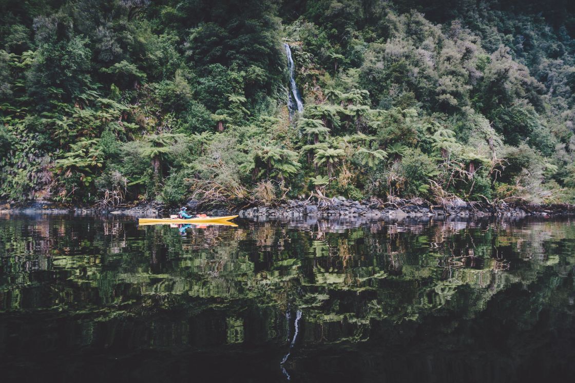 Kayaking in New Zealand