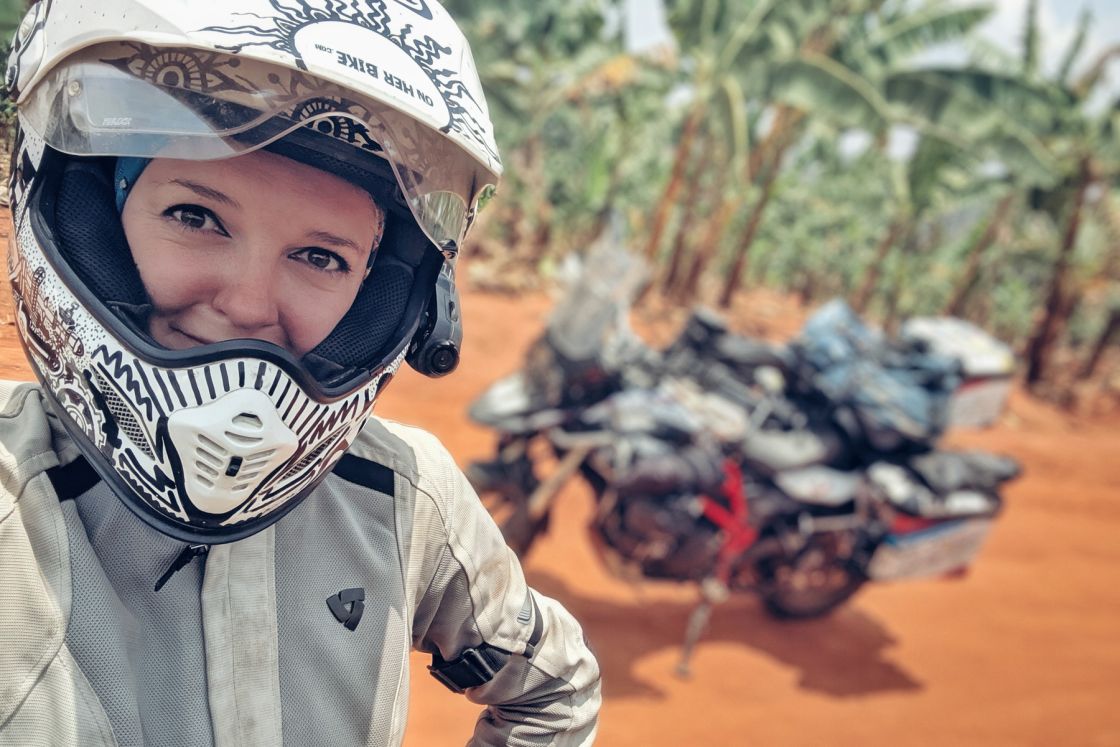 ON HER BIKE: THROUGH UGANDA AND RWANDA