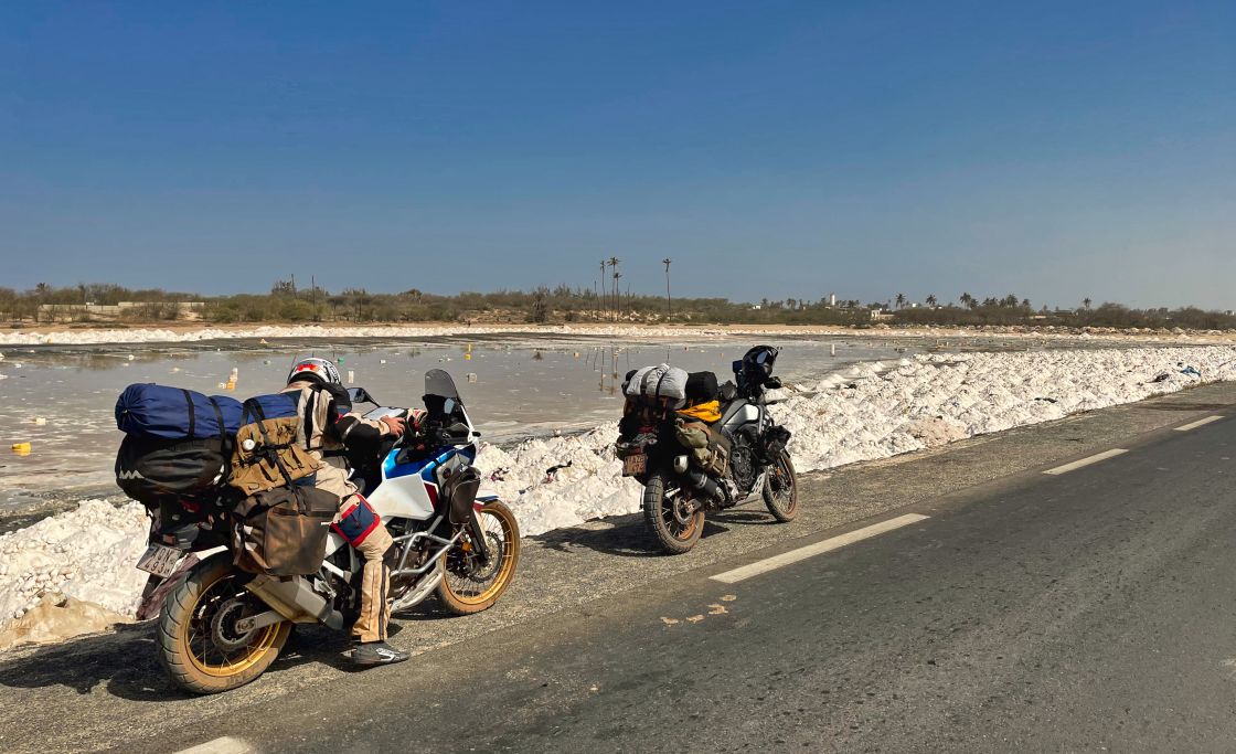 Salt winning field