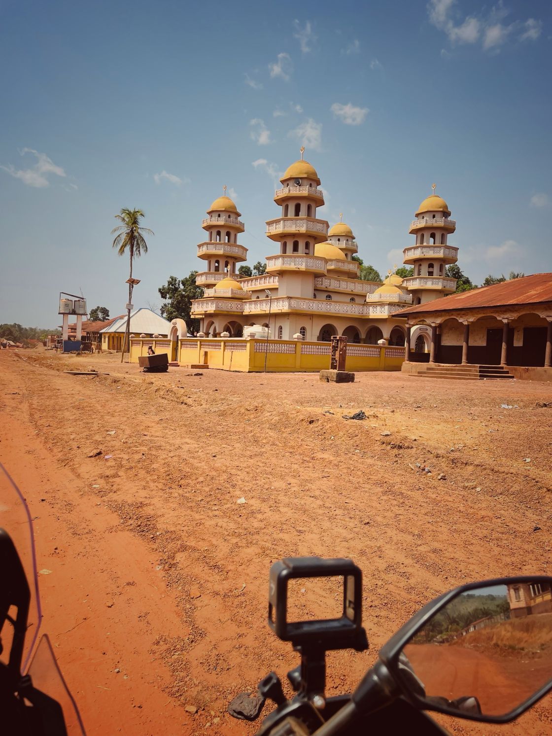 Rubia’s mosque, on the road between Makeni and Kabala.