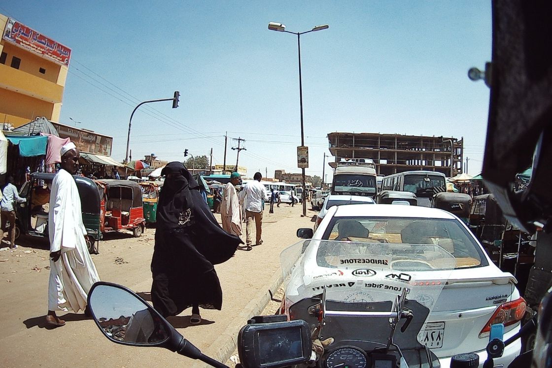 On her bike: Through Sudan and Ethiopia