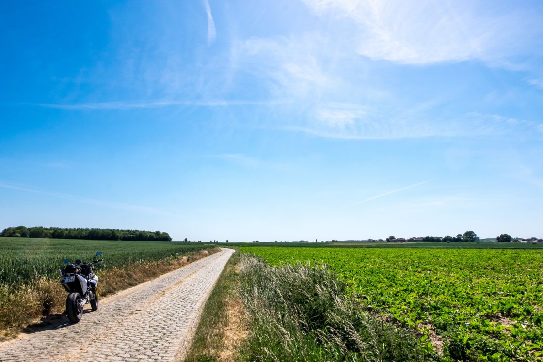 Along the Belgian border