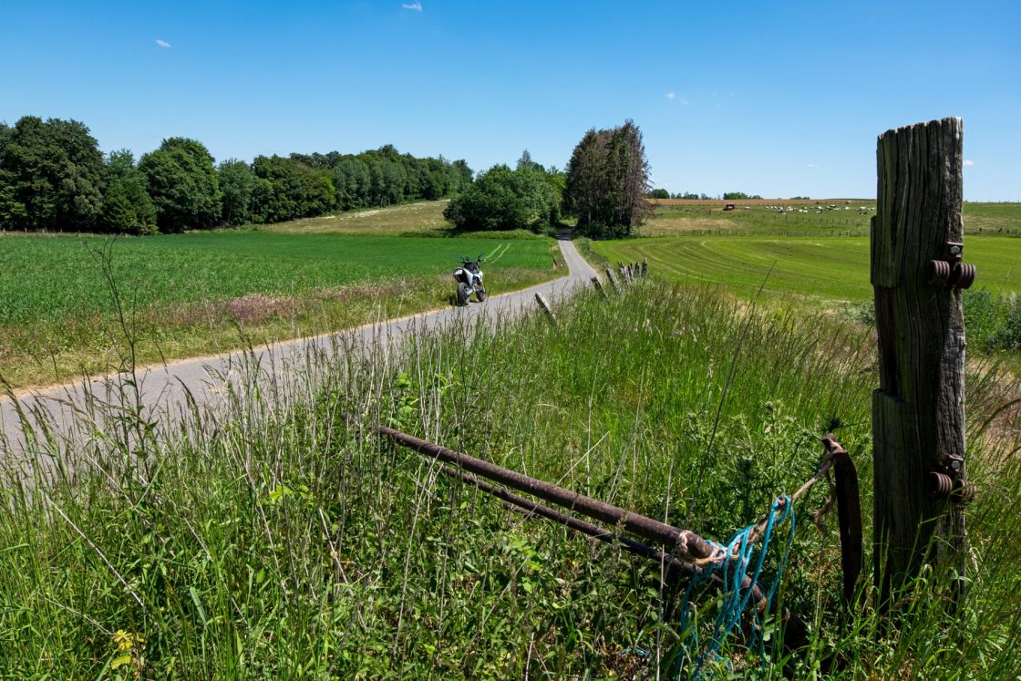 Along the Belgian border