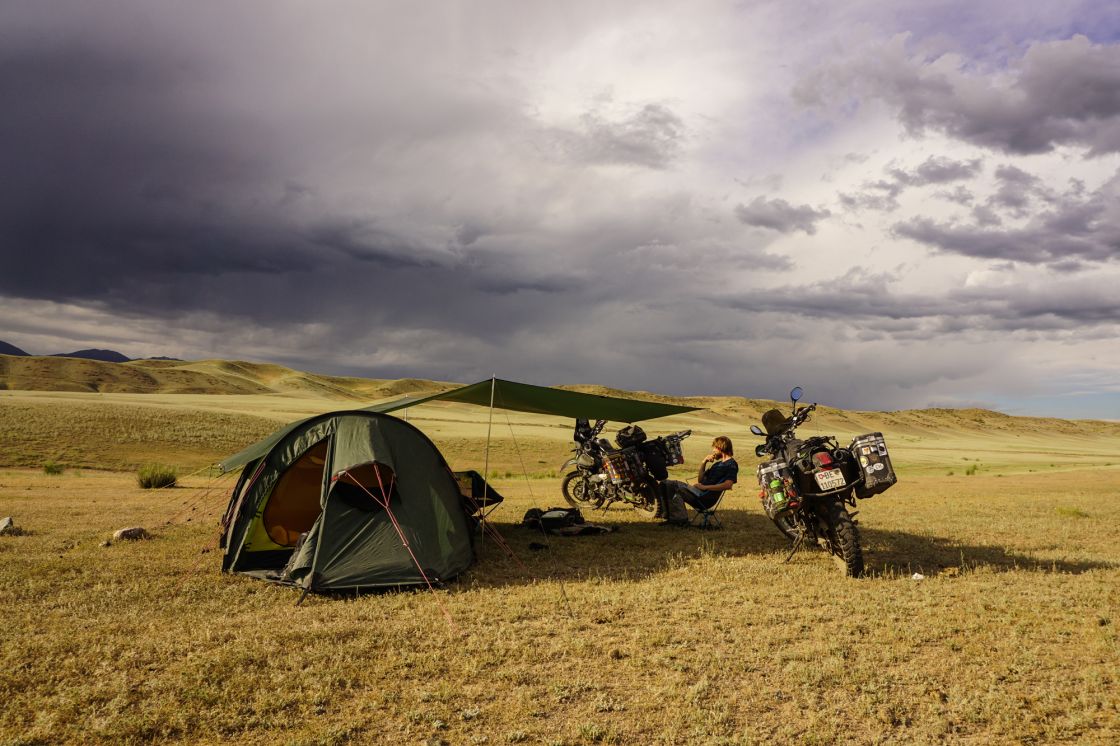 Camping in Kyrgyzstan